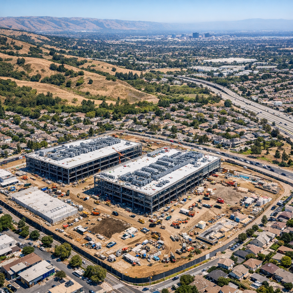 San Jose’s Data Center Expansion Sparks Environmental Concerns