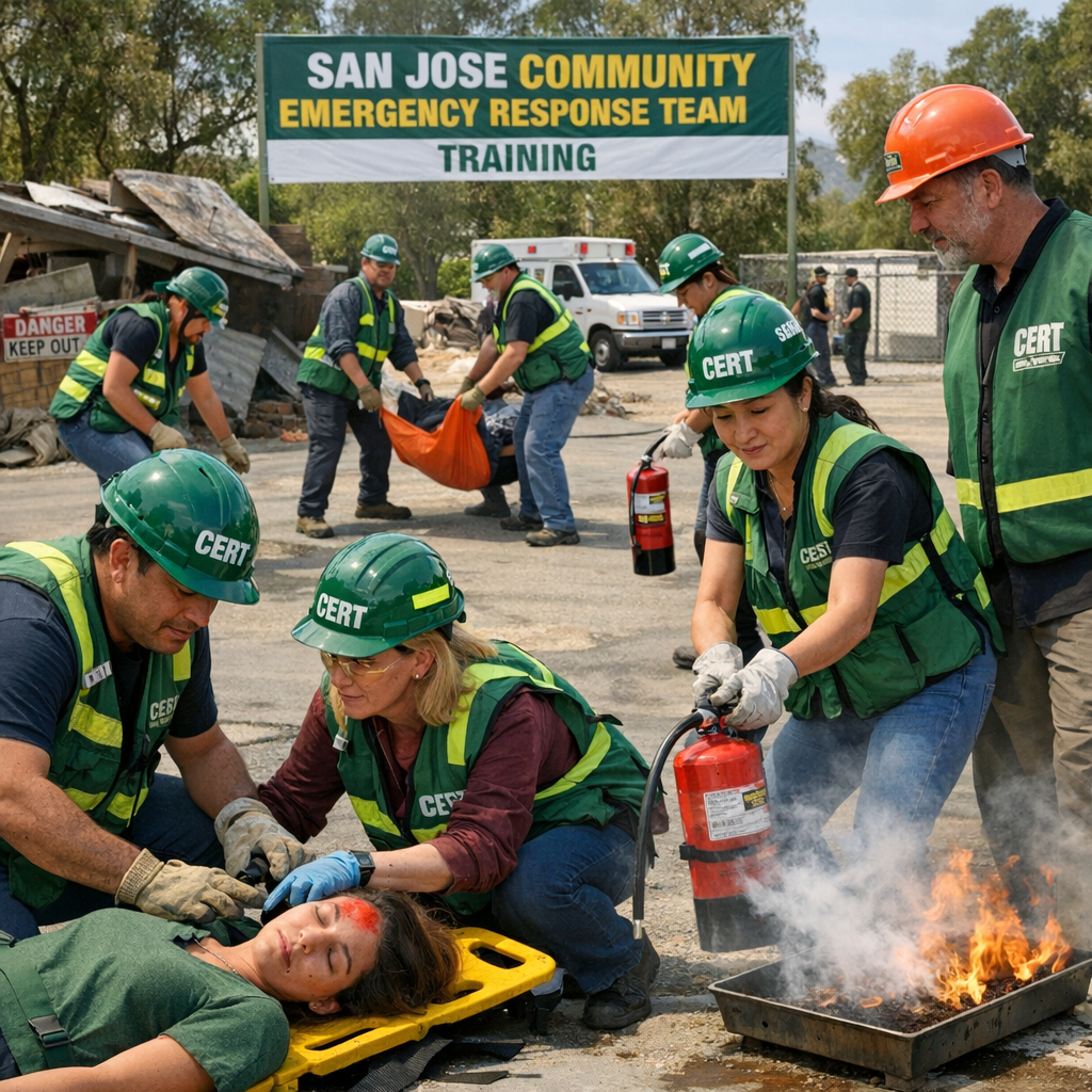 Building a Resilient San Jose: The Role of Community Emergency Response Teams